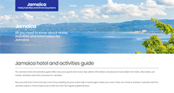 Desktop Screenshot of jamaica-guide.com